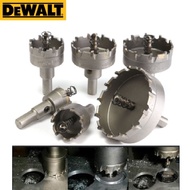 DEWALT โฮลซอเจาะเหล็กหนา (สีเงิน)โฮลซอคาร์ไบด์ โฮลซอแบบเจาะลึก Hole saw เจาะสแตนเลส โฮลซอ unika -งาน