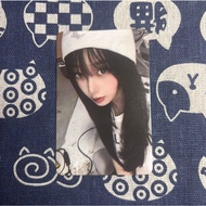Aespa Giselle White Hat Heart Keychain & Photocard Exhibition Phase 3