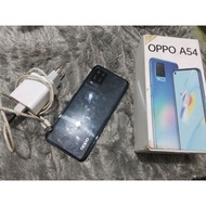 HP OPPO A54 RAM 4/128 (BEKAS- LCD KENA SEGARIS)