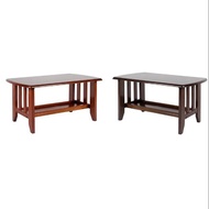 Solid wood coffee table./Meja kopi kayu pepeja.