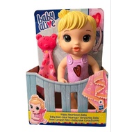 Hasbro Baby Alive - Happy Heartbeats Baby (10+ sounds) Ages 3+ New In Box 11.5” (Ready Stock)