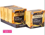 &lt;英國直送&gt; Twinings 唐寧 英式早餐茶茶包 English Breakfast Tea 400 Tea Bags - 紅茶 泡茶 沖茶 沏茶 英國代購 預購