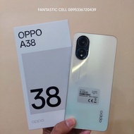 Oppo A38 ram 4+4/128gb fast charger 33w handphone second