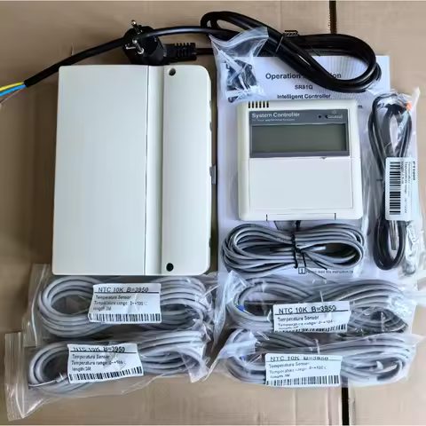 SR81Q solar water heater controller updated version of SR868C8Q with thermal energy measurement.pump