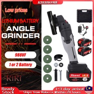 Cordless Angle Grinder Cordless Angle Grinder Brushless Polishing Cutting Machine With Handle Extens