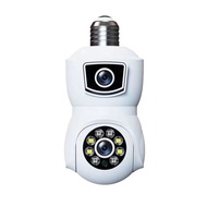 XM Kamera CCTV V380pro Dual lensa Model bohlam lampu smart camera cctv wireless full hd 1080 Ip Camera