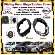 Sliding Door Hinge Rubber Cover - Pintu Gelangsar - Toyota Alphard Vellfire Estima Hiace Nissan Sere