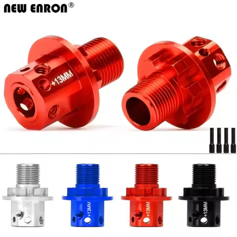 NEW ENRON 2Pcs Alloy Lengthened Wheel Hex(+13MM) AR310484 310592 Upgrade For 1/8 RC Car ARRMA Talion