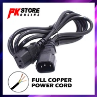 1.8M/3M POWER MONITOR CORD EXTENSION CABLE C13 MALE TO C14 FEMALE
