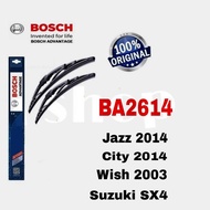 BOSCH 1PAIR  BA2614 CITY/JAZZ/WISH/SUZUKI WIPER