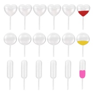 Baking Straw 4ml Jam dropper Plastic dropper Disposable Jam Syringe