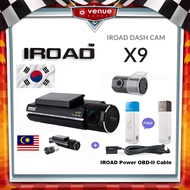 IROAD X9 DASH CAM FRONT & REAR VIEW FULL HD RECORDINGS