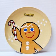 [ 三舍 ] 公仔  COOKlERUN 跑跑薑餅人瓷盤  直徑約:19公分  材質:陶瓷  未使用  F2