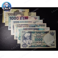Uang Kuno 1000 Rupiah 7 GENERASI aUNC/UNC GRESS 
