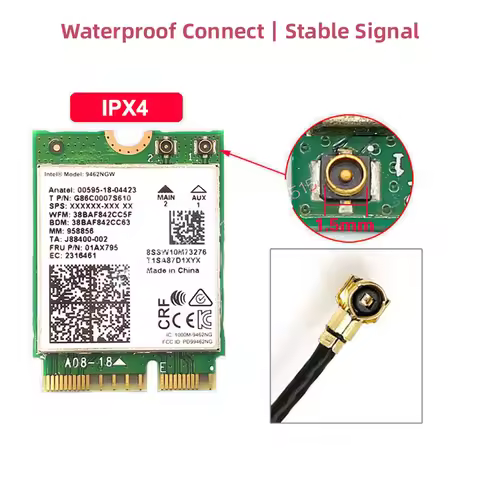 MHF4 to SMA Cable RP-SMA Female to uFL/u.FL IPX4 SMA Female 0.81mm for WIFI Antenna RG0.81MM Pigtail