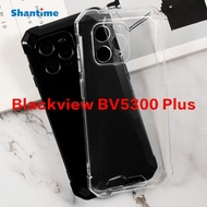Blackview BV5300 Plus Case, Soft Back Cover Shockproof Silicone Bumper Anti-Yellowing Full-Body Prot