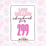 Czy & Co. Live Checkout for 299 pesos | Baby & Kids Clothes Random