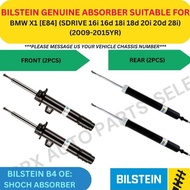 BILSTEIN GENUINE ABSORBER (FRONT, REAR) FOR BMW X1 [E84] (SDRIVE 16i 16d 18i 18d 20i 20d 28i) '09-15