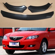 Body Kit Accessories Front Bumper Lip Splitter Spoiler For Mazda 3 2006--2012 Year