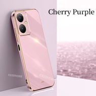 Vivo Y78 5G 2023 Luxury Plating Phone Case For Vivo Y78 5G Y78 5G VivoY78 Y 78 78Y 5G 2023 Casing So