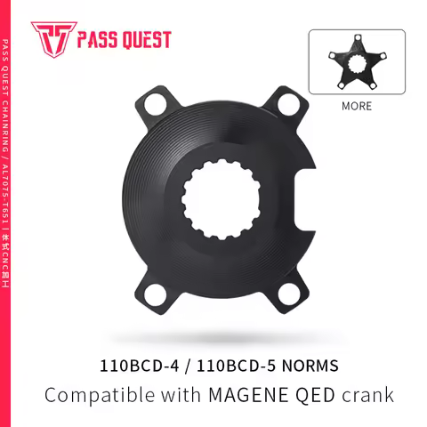 Spider For Magene QED Cranks 110bcd FORE Claws 5 claws Chainring Crank Adapter Road Bike Chainwleel 