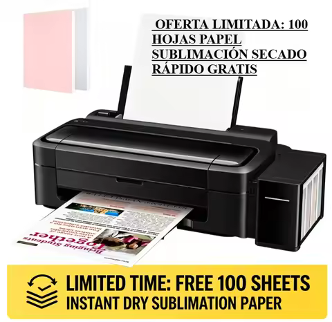 L130 L1358 Ink Tank Printer, USB WiFi Sublimation Printer for A4 Document Photo Ink Not Included