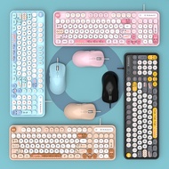 Combo K-SNAKE K2/ K2 PRO + M3 wired keyboard and mouse, compact design, youthful colors