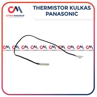 Thermistor Kulkas Panasonic Thermis Sensor suhu Defrost Bimetal Digital Inverter Freezer Es 2 pintu