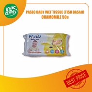 PASEO Baby Wet Tissue Chamomile 50s (Wet TISSUE)