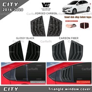 CarRefit Honda City gm6 2014-2020 Car Window triangle louver cover accessories