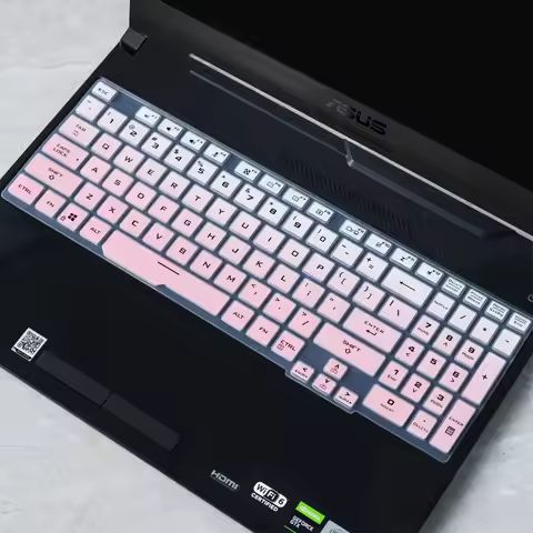 Silicone laptop keyboard cover skin For Asus TUF gaming A15 tuf506iv tuf506iu TUF506IU-ES74 fa506 fx