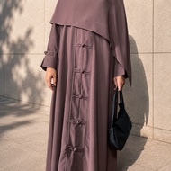 Hyuna Abaya Only Anti UV Cheongsam Gamis Dress Muslimah