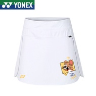 YONEX Tennis Dress Sports Short Skirt Women Speed Dry Pants Skirt Anti glare Tennis Skirt Skirt Half Skirt Outdoor Running Fitness Skirt Mesh Fast Dry Yonex Tennis Skirt