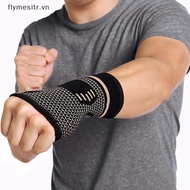 FF Wristband Sports Compression Wrist Brace Sleeve Support Elastic Palm Hand Glove VN