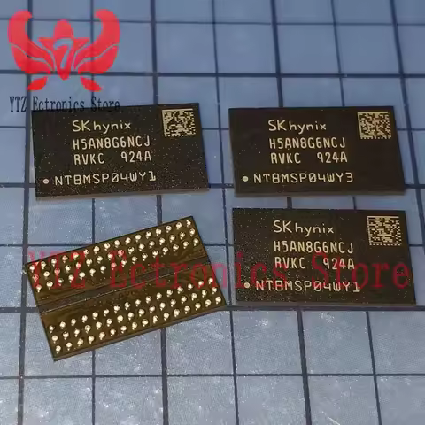 H5AN8G6NCJR-VKC 100%SK&New H5AN8G6NCJR DRAM Chip DDR4 SDRAM 8Gbit 512M X 16 1.2V 96-Pin FBGA