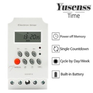 YUSENSS Timer Switch, 220V 110V Digital Timer, Portable 50/60Hz Display Relay 12V Electrical Device 