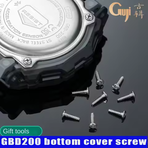 GBD200 screw accessories For CASIO cat man watch GBD-200 back cover screw fixing special GBD200 repa