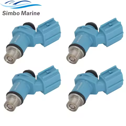 4 Sets 6C5-13761 Fuel Injector Compatible with Yamaha 2 4 Stroke 40 50 60 70 HP Marine Outboard Engi
