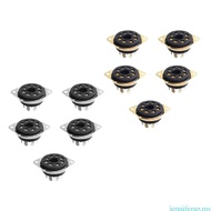 jenniferag.my Reliable 8Pin Vacuum Tube Socket Octal for 6P3P 6P6P 6n8p 6n9p 5Z3P 5Z2P 6j8p