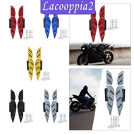 [Lacooppia2] Motorcycle Floorboards Male Nonslip Accessories Foot Pedal Plate Easy Installation Replacement Foot Pegs for Xmax300