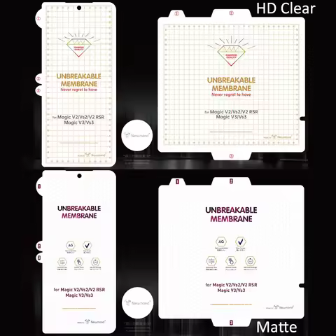 Oleophobic Hydrogel Screen Soft Film For Honor Magic Vs3 / Magic V3 Protective Guard Matte Clear