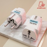 3-pin to 2-pin connection plug 3-pin plug universal adapter stecker