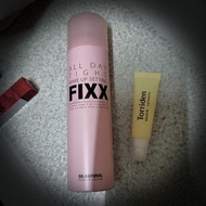 韓國FIXX化妝定妝噴霧水 唇膏 卸妝水