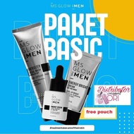 hk2 [FREE GIFT] PAKET MS GLOW BASIC FOR MEN / SKINCARE PRIA [MS MEN]