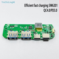 [TinChiLingM] SW6201 USB Type-C QC 4.0 PD Quick Charging Board 5V-12V Fast Charger Module DIY  [NEW]