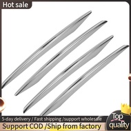 4Pcs ABS Chrome Front Fog Lamp Cover Trim for   E Class W213 E200 E300 2016 2017 2018 2019 E43 Car A