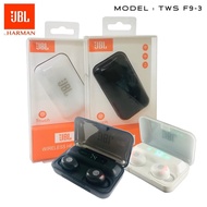 JBL F9-3 TWS LED Touch Control Bluetooth Headset JBL F9.3 JBL F9 3 - Black