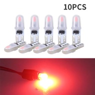 Kebeteme 10 cái T5 cụ đèn Đèn LED w1.2w w3w đèn nội thất xe hơi hông xe hơi bảng điều khiển đèn nêm
