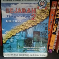 [PRELOVED] (TextBook) KBSM Buku Teks Sejarah-Tingkatan 2