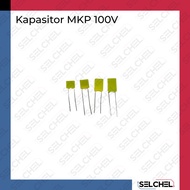 kapasitor capacitor film mkt 100v berbagai nilai dari 1nf sampai 1uf